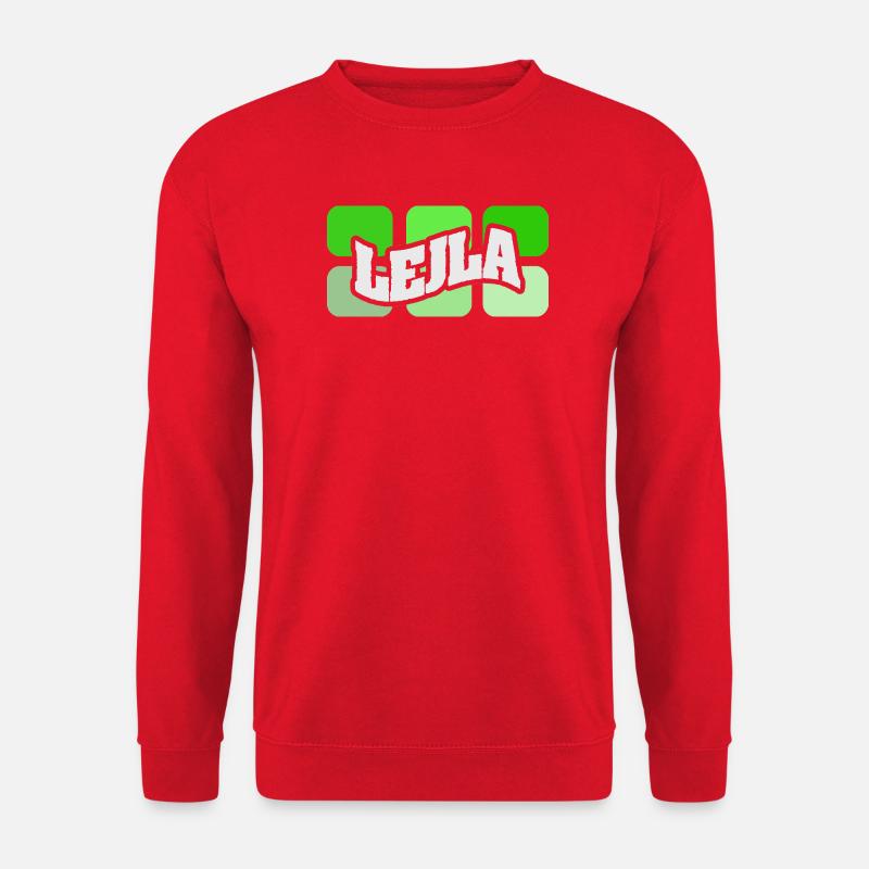 Lejla - Unisex Sweatshirt - red