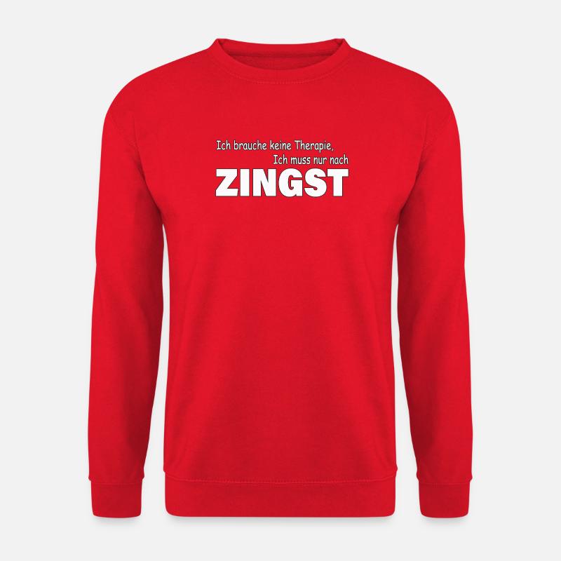 Therapie ZINGST - Unisex Pullover - Rot