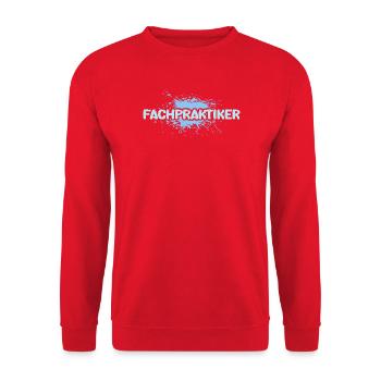 SPECIALIST PRACTITIONERS - Unisex Sweatshirt - red - Front - Alina (178cm) & Michal (187cm)