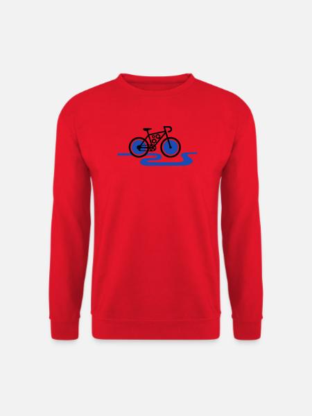 Modern E-Bike Gear Motor - Unisex Sweatshirt - red