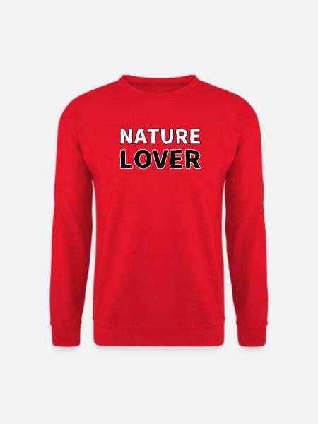 Nature Lover - Unisex Pullover - Rot