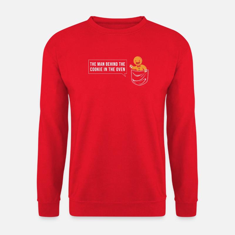 Werdender Papa werdende Väter - Unisex Pullover - Rot
