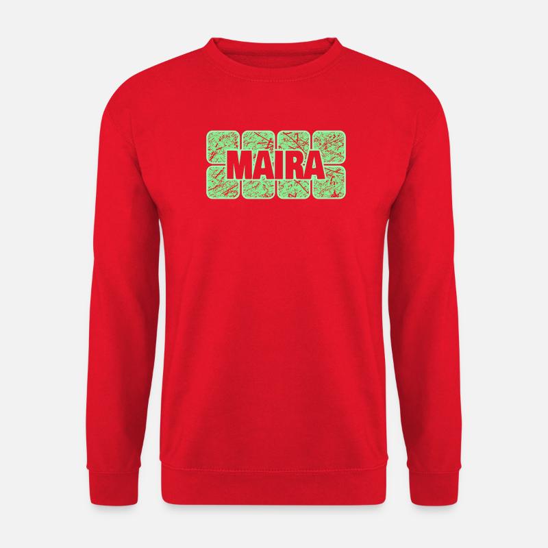 Maira as a given name - Unisex Sweatshirt - red