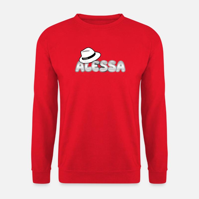 Alessa - Unisex Pullover - Rot