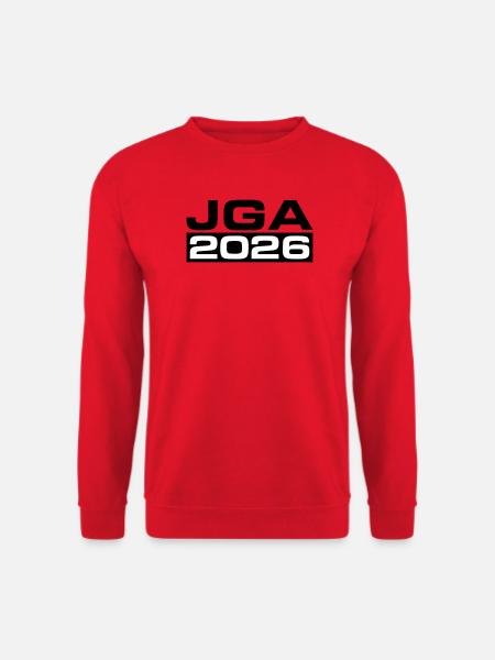 Jga 2026 Bachelor Party - Unisex Sweatshirt - red