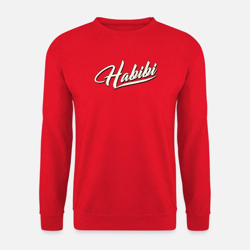 habibi liebling schatz freundin beste besti liebe - Unisex Pullover - Rot