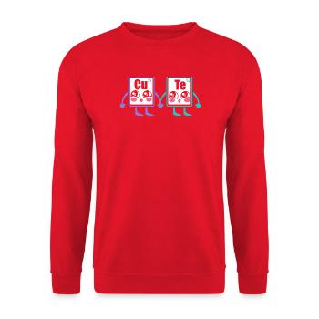 Chimie Chimiste Professeur de chimie Dire science - Sweat-shirt Unisexe - rouge - Devant - Alina (178cm) & Michal (187cm)