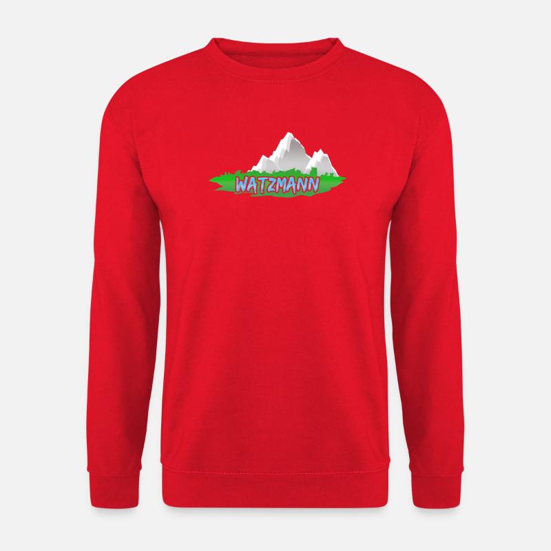 Watzmann Watzmann - Unisex Pullover - Rot