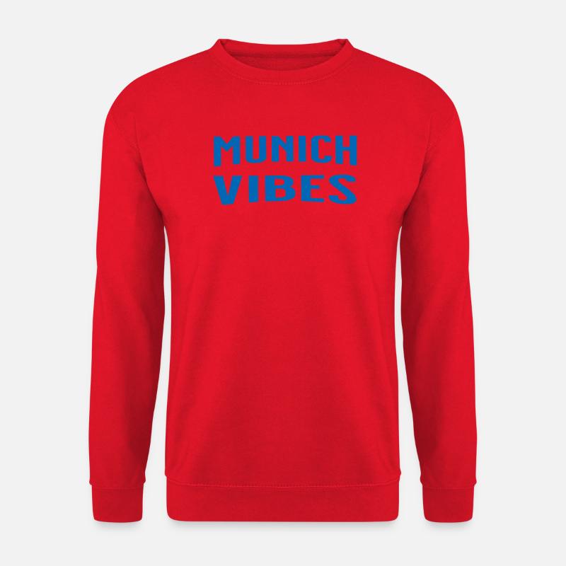 Munich Vibes - Unisex Pullover - Rot