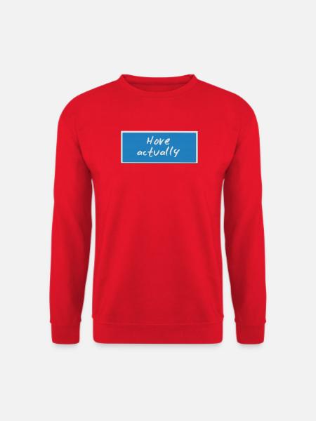Eigentlich Hove - Unisex Pullover - Rot