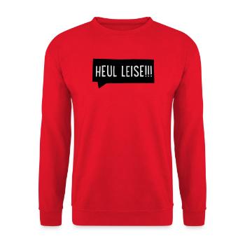 2541614 15940283 heulleise - Unisex Pullover - Rot - Vorne - Alina (178cm) & Michal (187cm)
