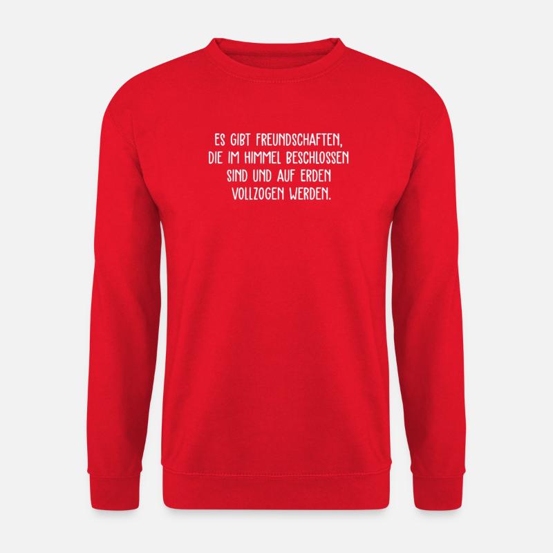 Schicksalsfreundschaften  - Unisex Pullover - Rot