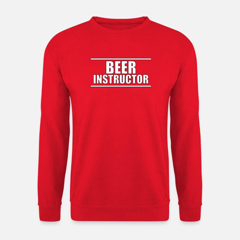 Beer instructor - Unisex Sweatshirt - red