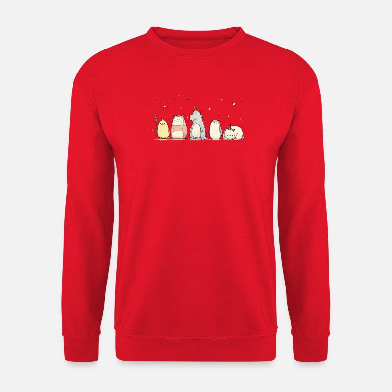 Cutie army - Unisex Pullover - Rot