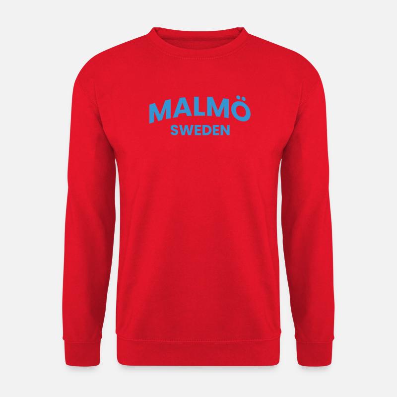 Malmö - Unisex Sweatshirt - red