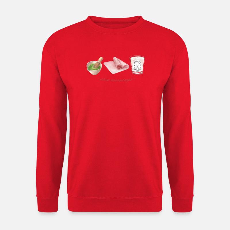 Langsame Morgen - Unisex Pullover - Rot