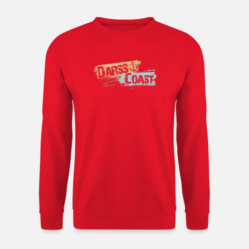 DarssCoast - Original Brand - Unisex Pullover - Rot