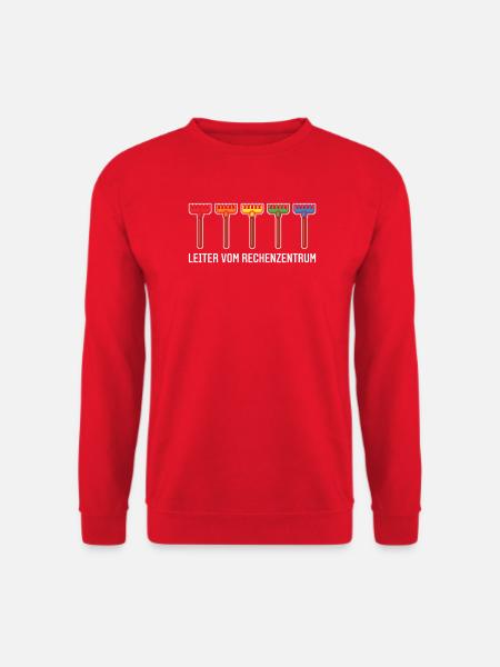 IT-Bereich Informatiker Programmierer IT-Spruch - Unisex Pullover - Rot