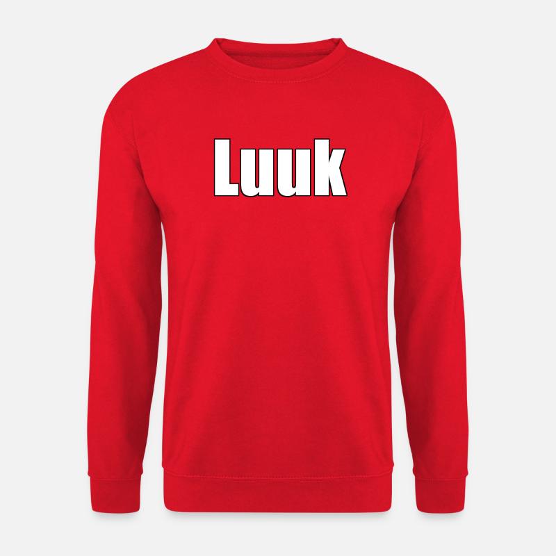 Luuk | - Unisex Pullover - Rot