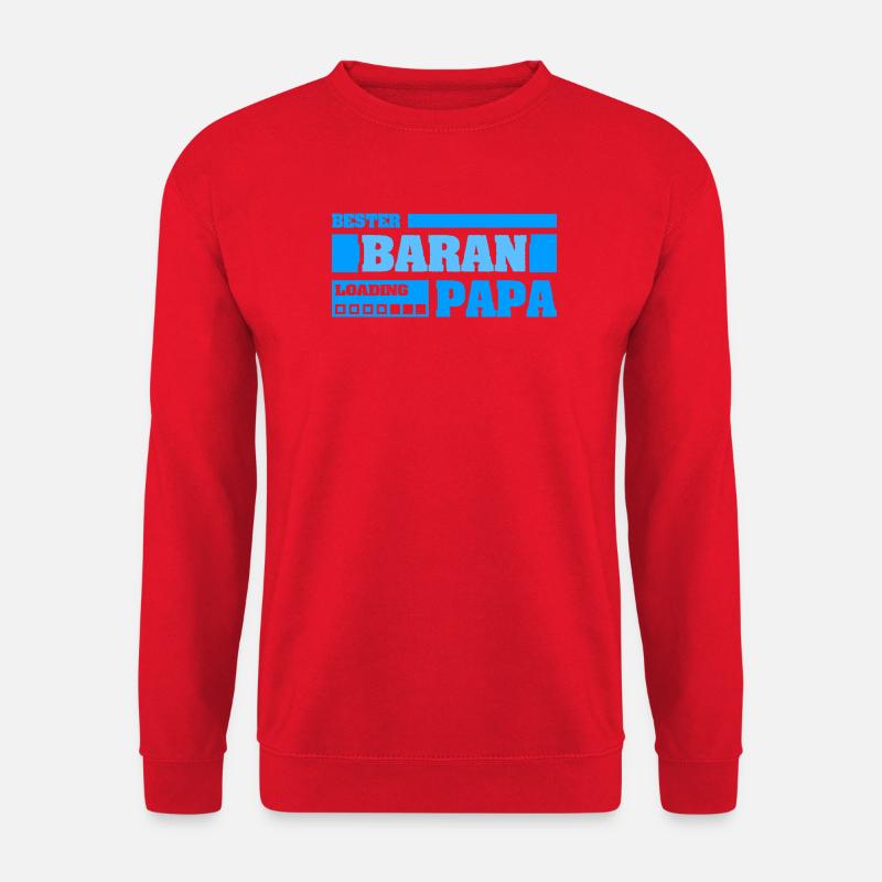 Baran als Vorname - Unisex Pullover - Rot
