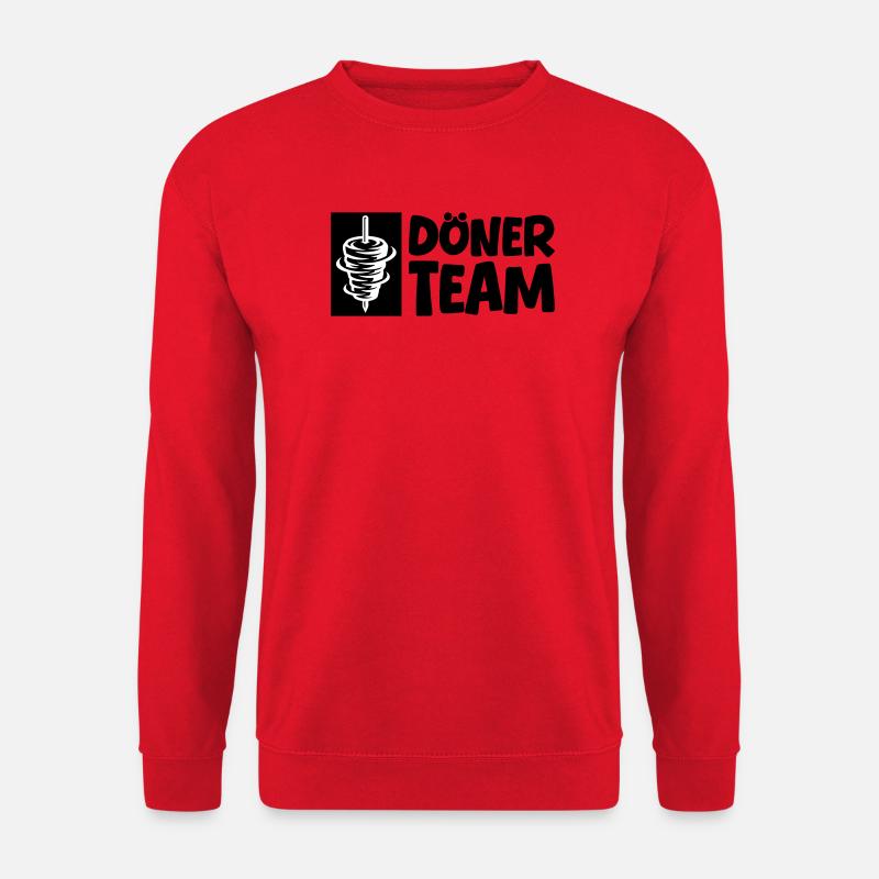 Döner Team - Unisex Pullover - Rot