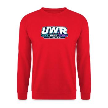 UWR Dive Score 3D TeamSport - Unisex Pullover - Rot - Vorne - Alina (178cm) & Michal (187cm)
