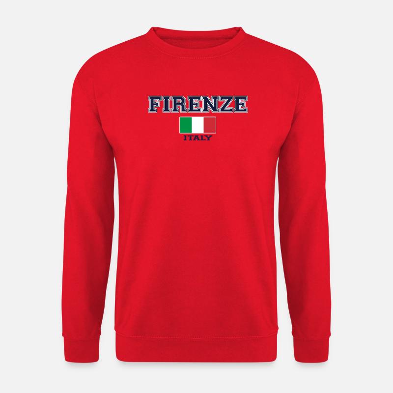Florenz, Firenze - Unisex Pullover - Rot