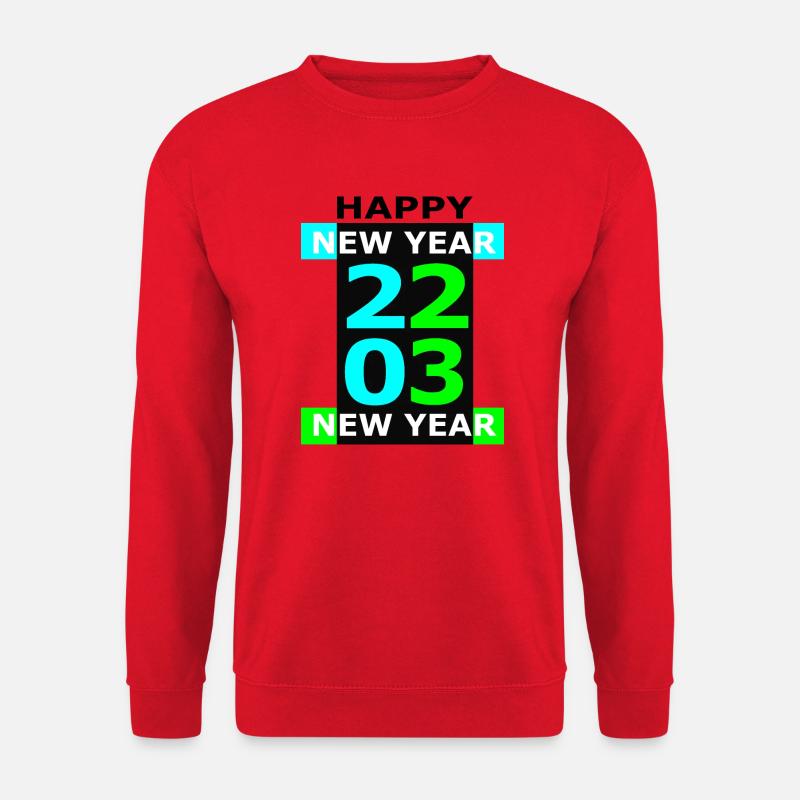 Frohes neues Jahr 2023 - Unisex Pullover - Rot