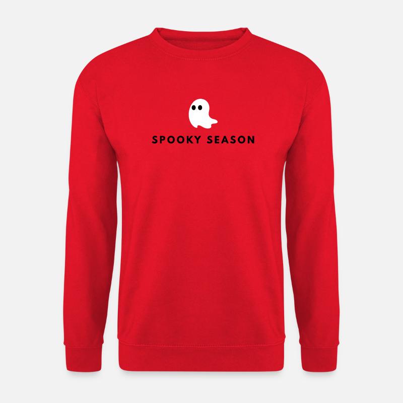 Geisterhafte Minimalistik - Unisex Pullover - Rot