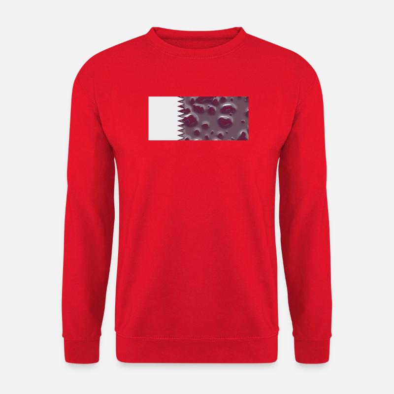 Katar als Land - Unisex Pullover - Rot