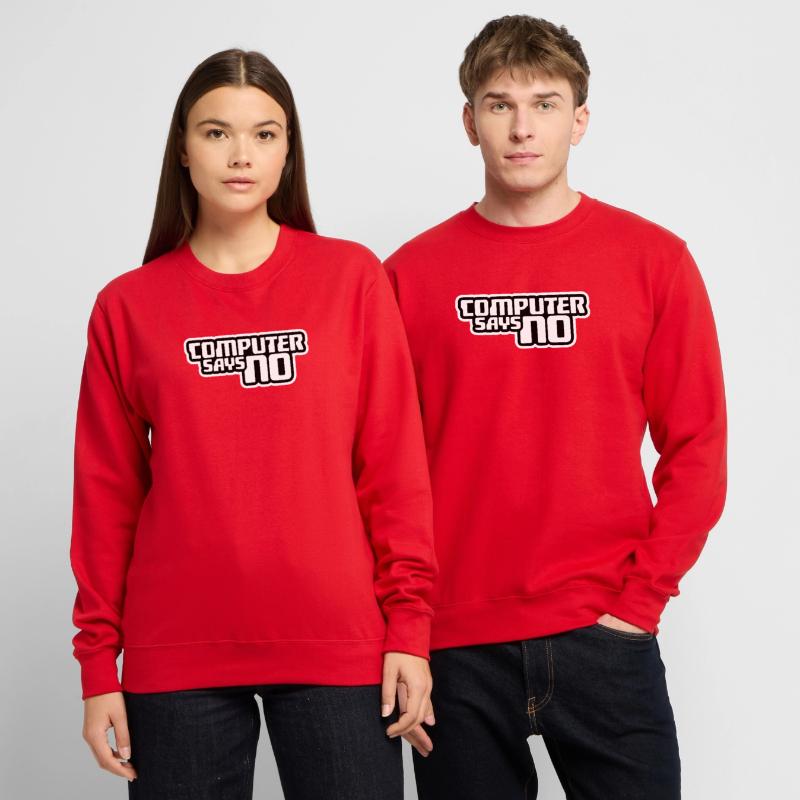 Computer Says No Lustig Programmierer Nerd Technik Unisex Pullover