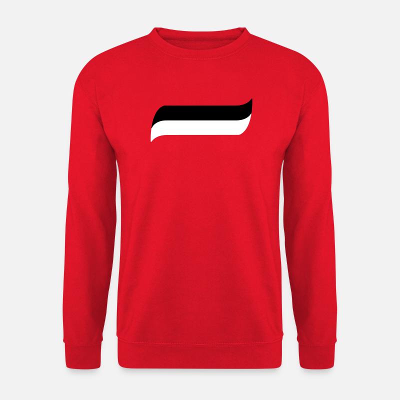 Siyah Beyaz - Unisex Pullover - Rot