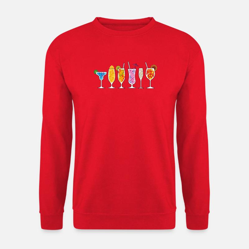 Summer Drinks - Unisex Sweatshirt - red