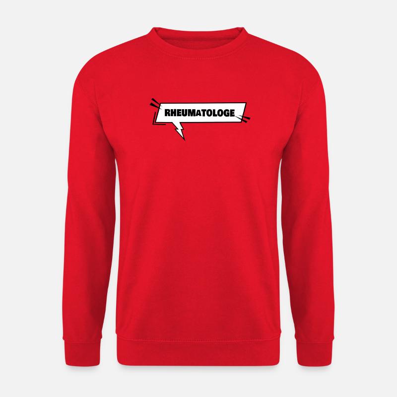 Rheumatologe als Ausbildung - Unisex Pullover - Rot
