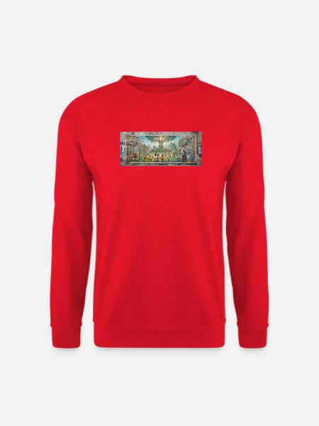Zukunftsbaum der Natur - Unisex Pullover - Rot