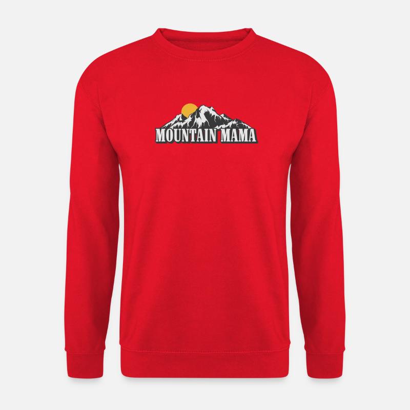 Berg Mama - Unisex Pullover - Rot
