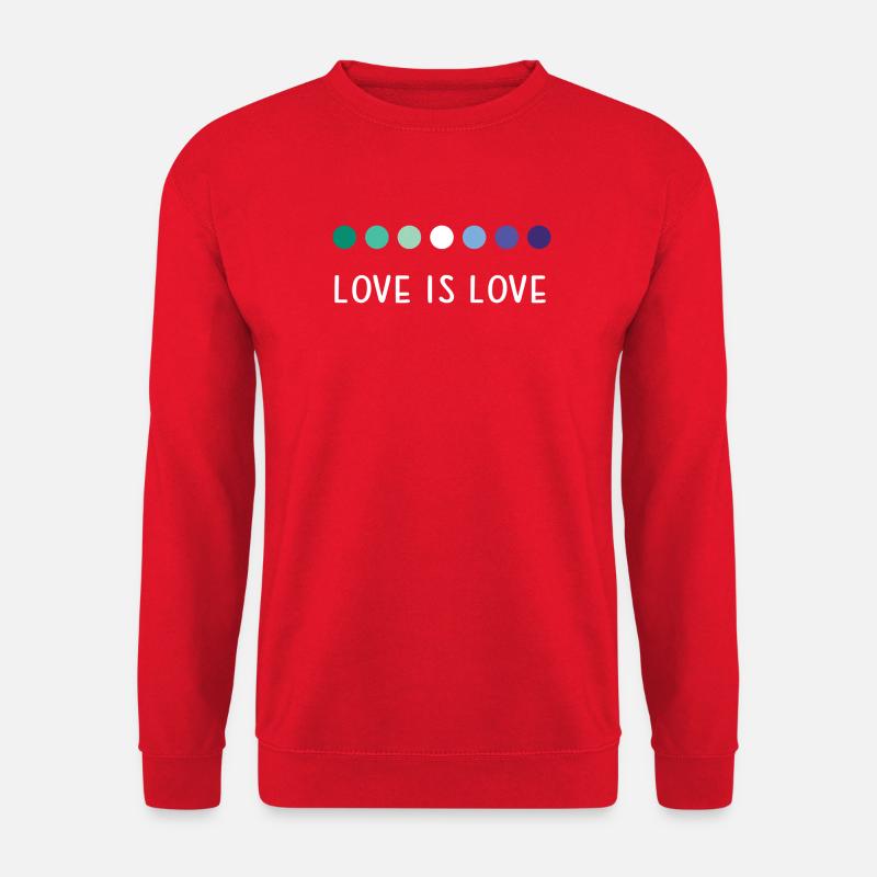 LGBT Pride Month - Liebe ist Liebe - Unisex Pullover - Rot