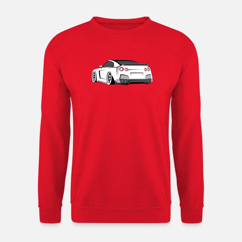 gtr racing tuner symbol geschenkidee - Unisex Pullover - Rot