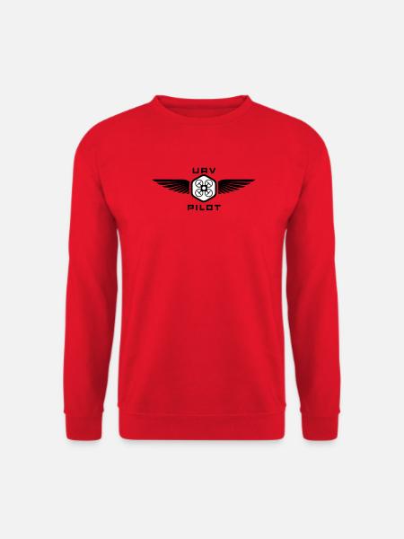 UAV PILOT2 - Unisex Pullover - Rot