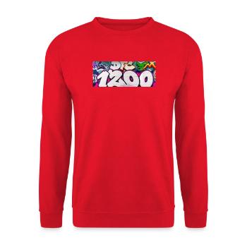 1200 GRAVITY EDIT_1 - Unisex Sweatshirt - red - Front - Alina (178cm) & Michal (187cm)