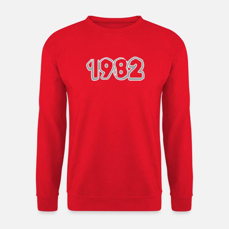 Jahr 1982 - Unisex Pullover - Rot