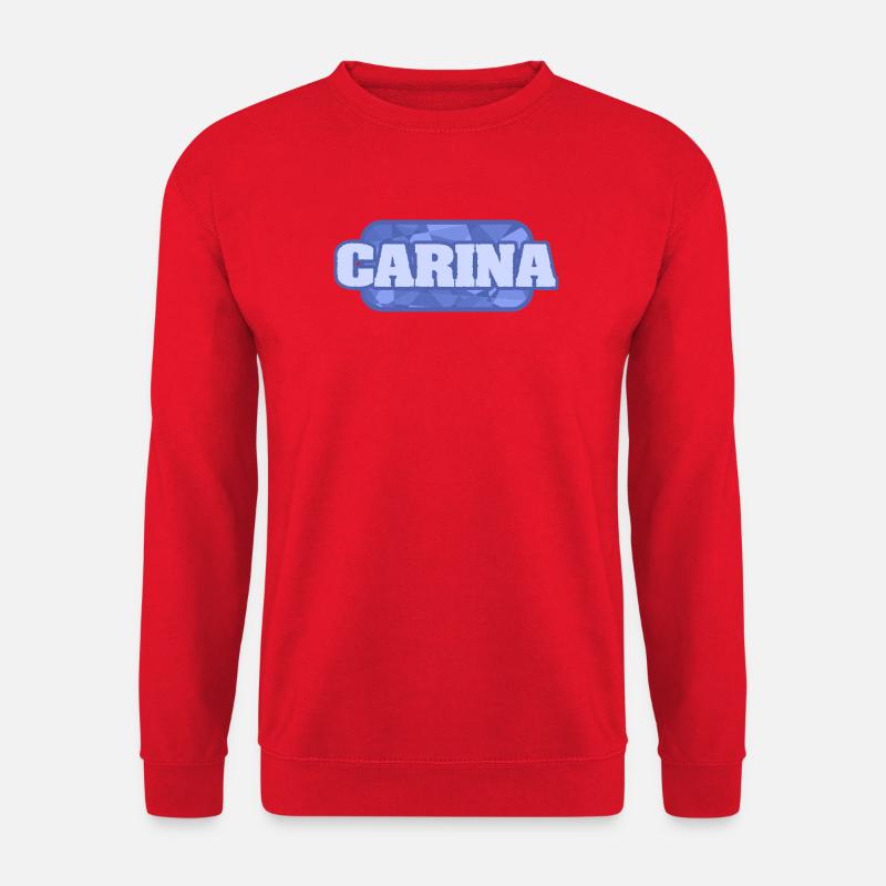 Name Carina - Unisex Pullover - Rot