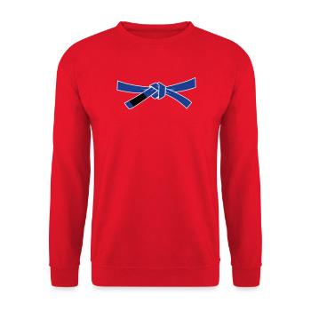 Bluebelt - Blue Belt - Unisex Sweatshirt - red - Front - Alina (178cm) & Michal (187cm)
