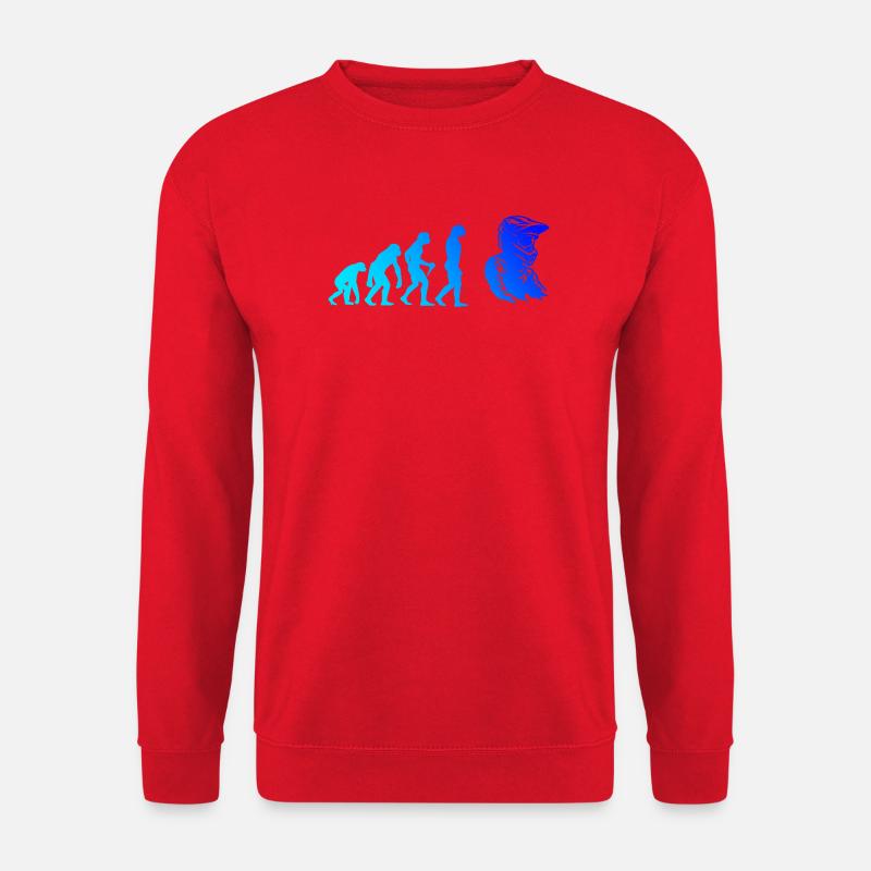 Conception compacte du motocross - Sweat-shirt Unisexe - rouge