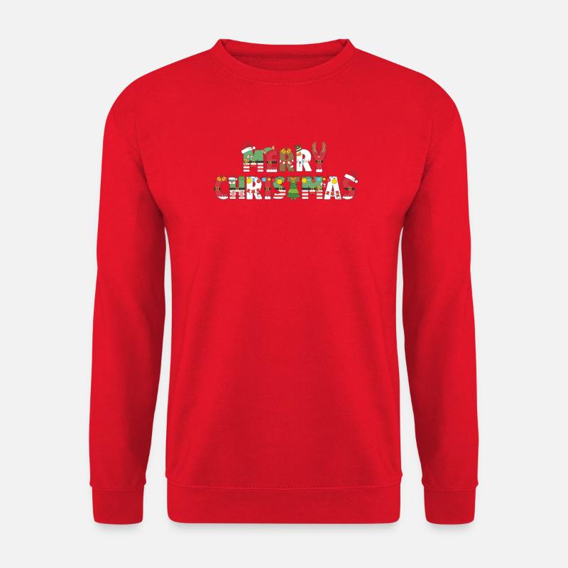 Merry Christmas - Unisex Pullover - Rot