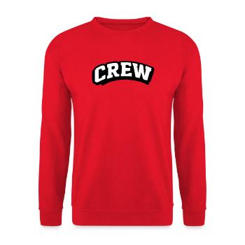 crew - Unisex Sweatshirt - red - Front - Alina (178cm) & Michal (187cm)