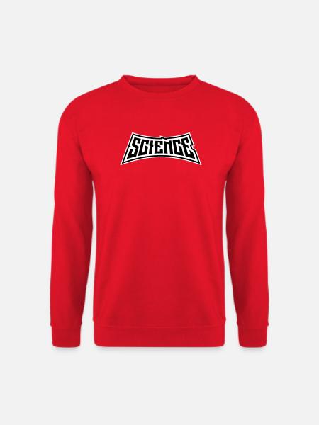 Science Science Statement Nerd Education Saying - Unisex Sweatshirt - red