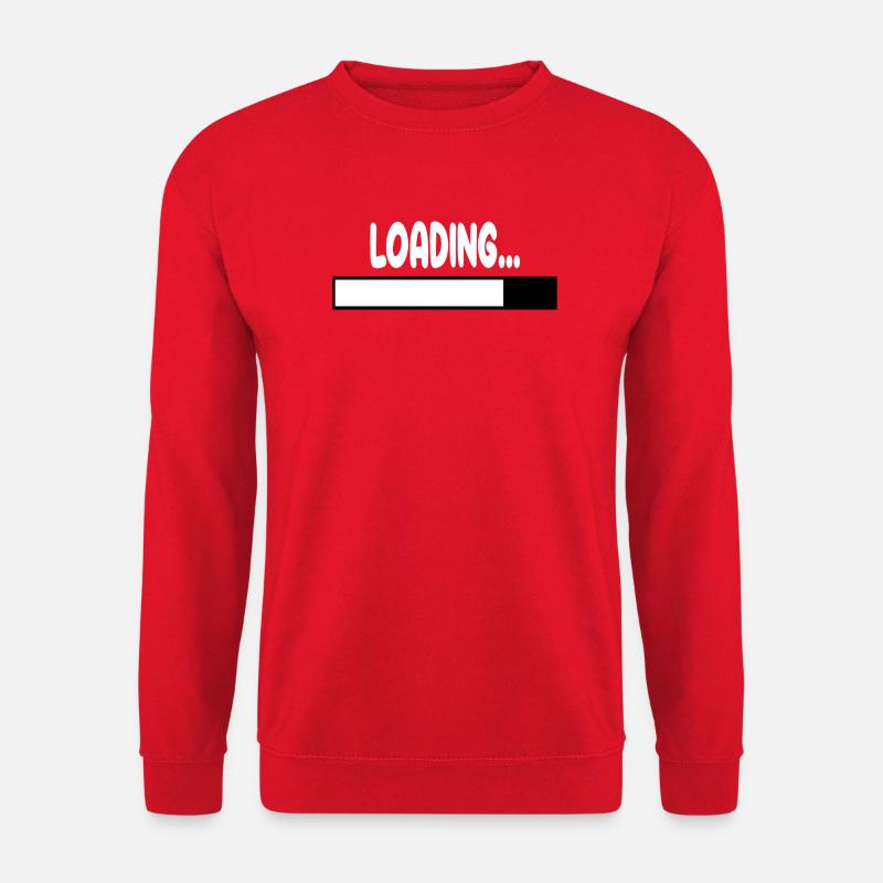 LOADING - Unisex Sweatshirt - red