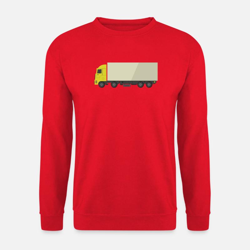 Lkw - Unisex Pullover - Rot
