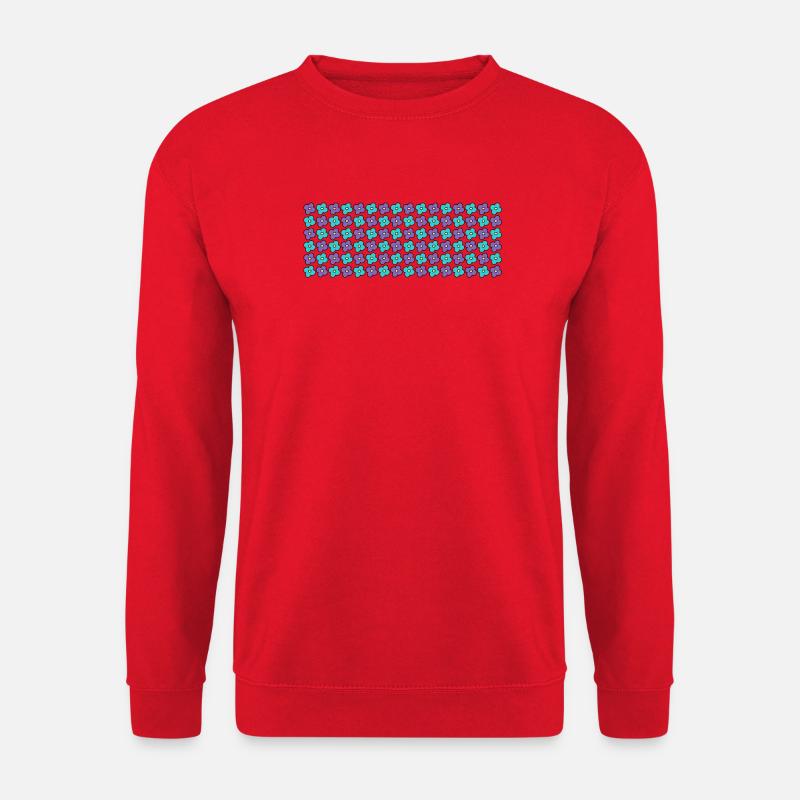 Blümchen - Unisex Pullover - Rot